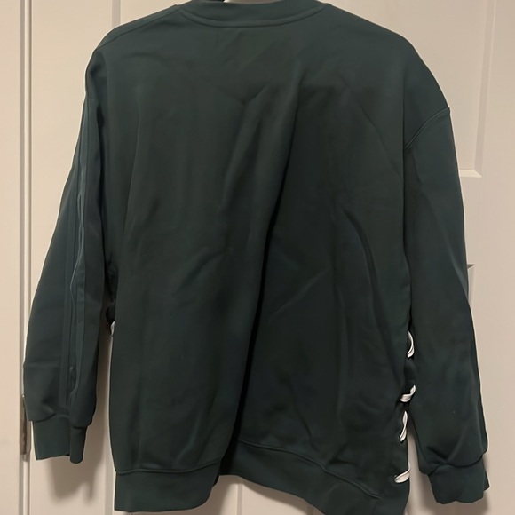 Adidas green laced crewneck size medium - Picture 10 of 10